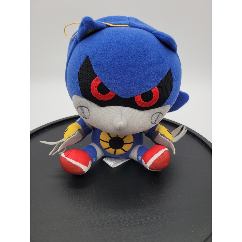 Metal Sonic Sitting Plush Great Eastern Entertainment Plush Toy 8" Sega